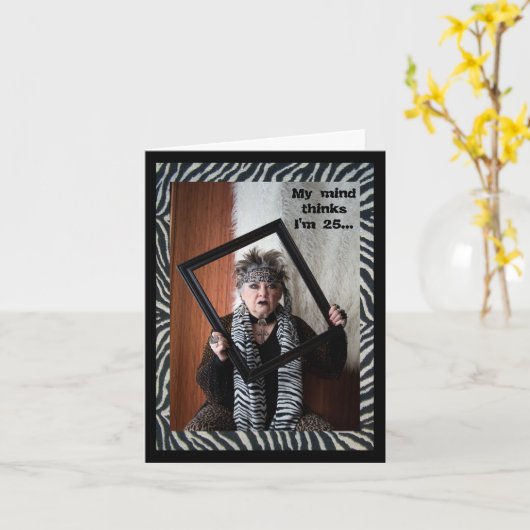 体ユーモアのある対心の真実 カード (黄色い花)