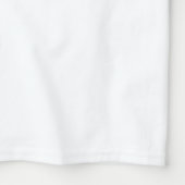 体リス生きおもしろい残り Tシャツ (レイダウン裾)