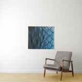 体リンクフェンス前の水 タペストリー (インサイチュ(横))