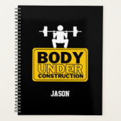 体下建築名前をカスタムする プランナー手帳 (正面)