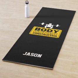 体下建築名前をカスタムする ヨガマット