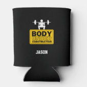 体下建築名前をカスタムする 缶クーラー (裏面)