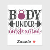 体下建築 シール (シート)