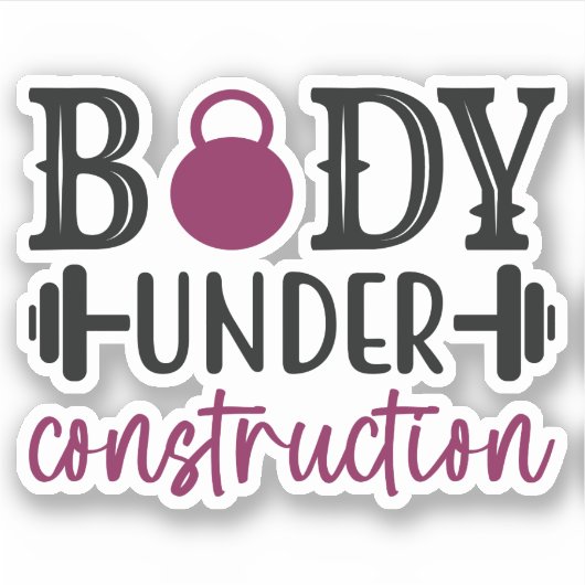 体下建築 シール (正面)