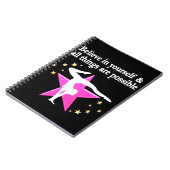 体信じ操のゴールと夢 ノートブック (左側)