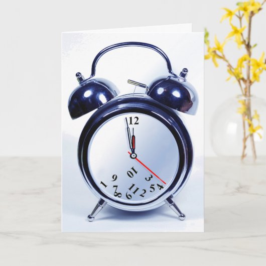 体内時計 カード (黄色い花)