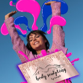 体切断美しいロゴグリッター乾燥 名刺