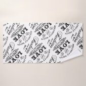 体前向きイメージ、肌を愛する バスタオル (バスタオル)