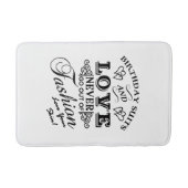 体前向きイメージ、肌を愛する バスマット (正面)