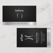 体前後の減量コーチトレーナー 名刺 (正面/裏面)