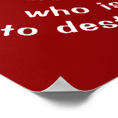 体力を使い切った骨組みナルシストの解散 ポスター (角)