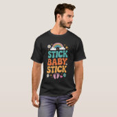 体外受精(IVF)胚移植日 不妊治療 Tシャツ (正面フル)