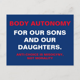 体子女自治 ポストカード