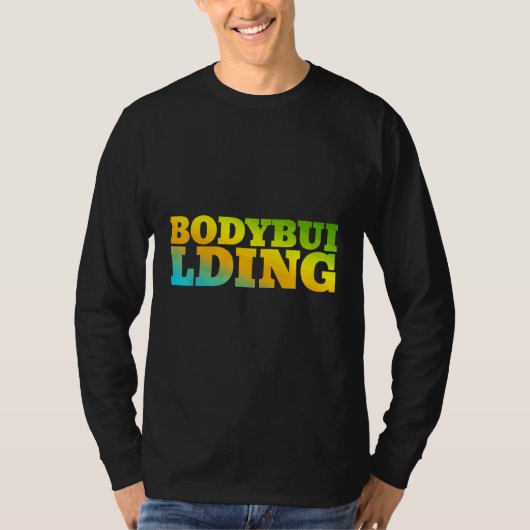 体建物は自然色で設計 Tシャツ (正面)