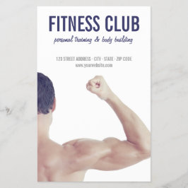 体建物ジムフィットネス個人研修 チラシ