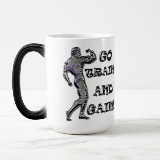 体建物パワーマッスルトレーニングフィットネス飲料 モーフィングマグカップ (左)