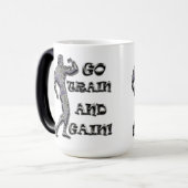 体建物パワーマッスルトレーニングフィットネス飲料 モーフィングマグカップ (正面左)