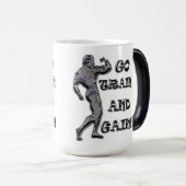 体建物パワーマッスルトレーニングフィットネス飲料 モーフィングマグカップ (正面右)