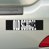 体建物モチベーション – 旧校強度 バンパーステッカー (車上)