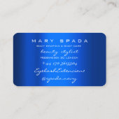 体建物整形フィットネスマンブルーコバルト 名刺 (裏面)