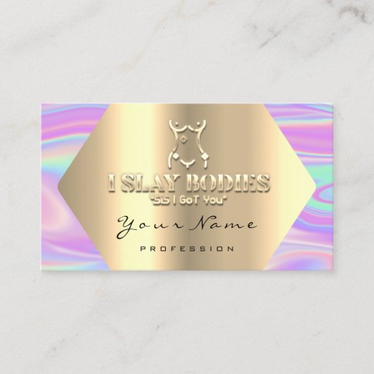 体建物整形フィットネス彫刻ウェルネス 名刺 (正面)