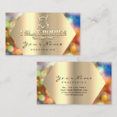 体建物整形フィットネス彫刻ホログラフ 名刺 (正面/裏面)