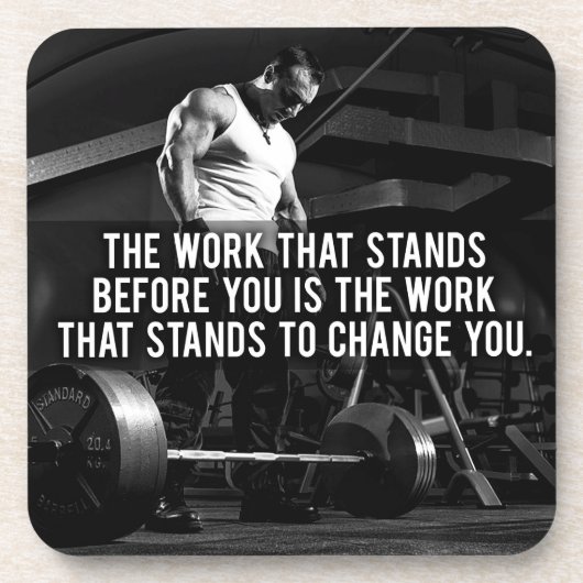 「体建物」トレーニング やる気を起こさせる コースター (正面)