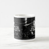 「体建物」トレーニング やる気を起こさせる コーヒーマグカップ (中央)