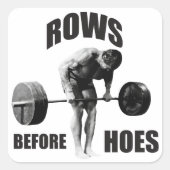 「体建物」ユーモやる気を起こさせるー スクエアシール (正面)