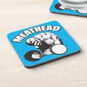 "体建物"ユーモア – MEATHEAD コースター (左側)