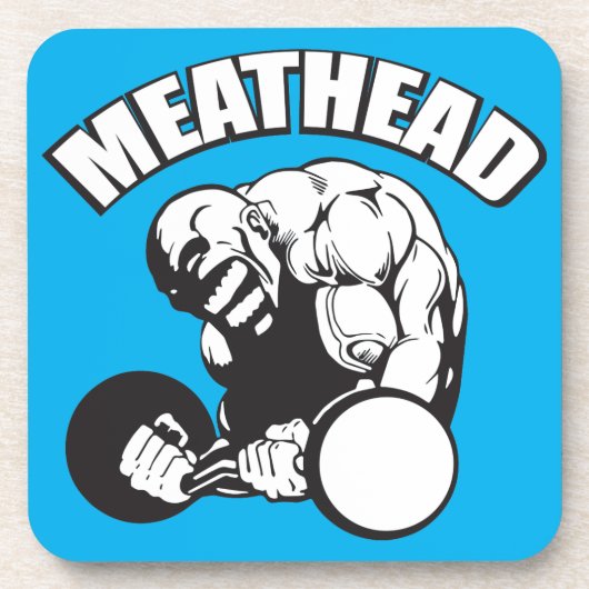 "体建物"ユーモア – MEATHEAD コースター (正面)