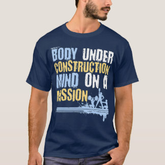 体建築マインドオンザミッションジム Tシャツ