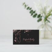 体彫刻ウェルネス化粧品美しいスパ 名刺 (スタンド正面)