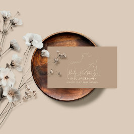 体彫刻コンタリングスパタンブロンズ 名刺