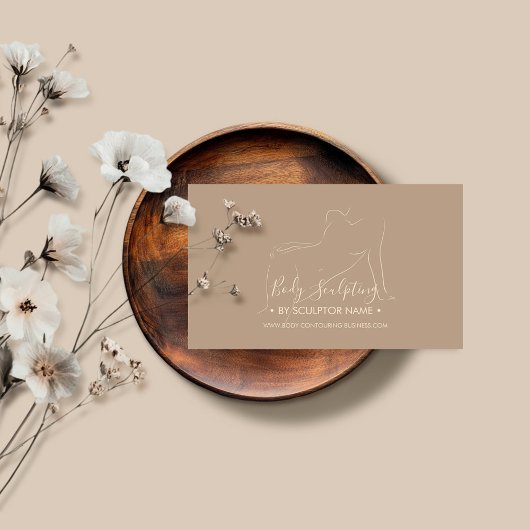 体彫刻コンタリングスパタンブロンズ 名刺