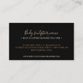 体彫刻コンタリングスパ女 名刺 (裏面)