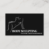 体彫刻コンタリングスパ美しいサロン 名刺 (正面)