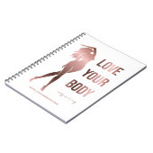 体彫刻体コンタリング成形スパギフトt ノートブック (左側)