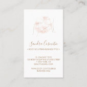 体彫刻家コントルタンタンスパ 名刺 (裏面)