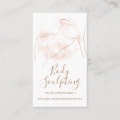 体彫刻家コントルタンタンスパ 名刺 (正面)