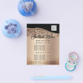 体彫刻建物スパヘアサロンQRコード チラシ (シングル)