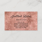 体彫刻美しいロゴマッサージバラ 名刺 (裏面)