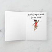 体感謝してい操のコーチへ サンキューカード (内部)