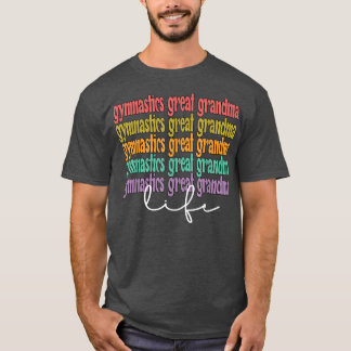 体操おばあ素晴らしんライフ体操グランド素晴らしム Tシャツ