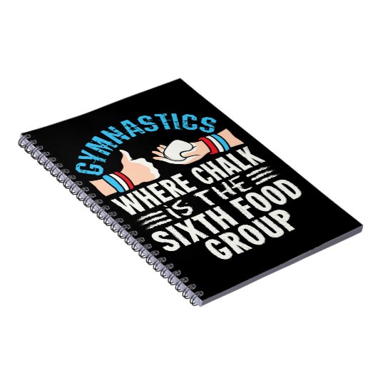 体操おもしろいチョーク体操チーム ノートブック (右側)