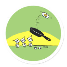 体操おもしろい漫画をする卵を見る卵