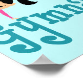 体操がかわいい体操選手が大好き ポスター (角)