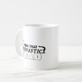 体操が大好きなパパ、体操愛好家 コーヒーマグカップ (正面左)