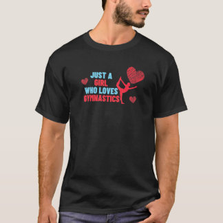 体操が大好きな女の子2 Tシャツ