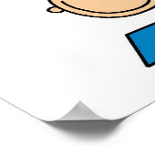 体操が大好きな少女 ポスター (角)